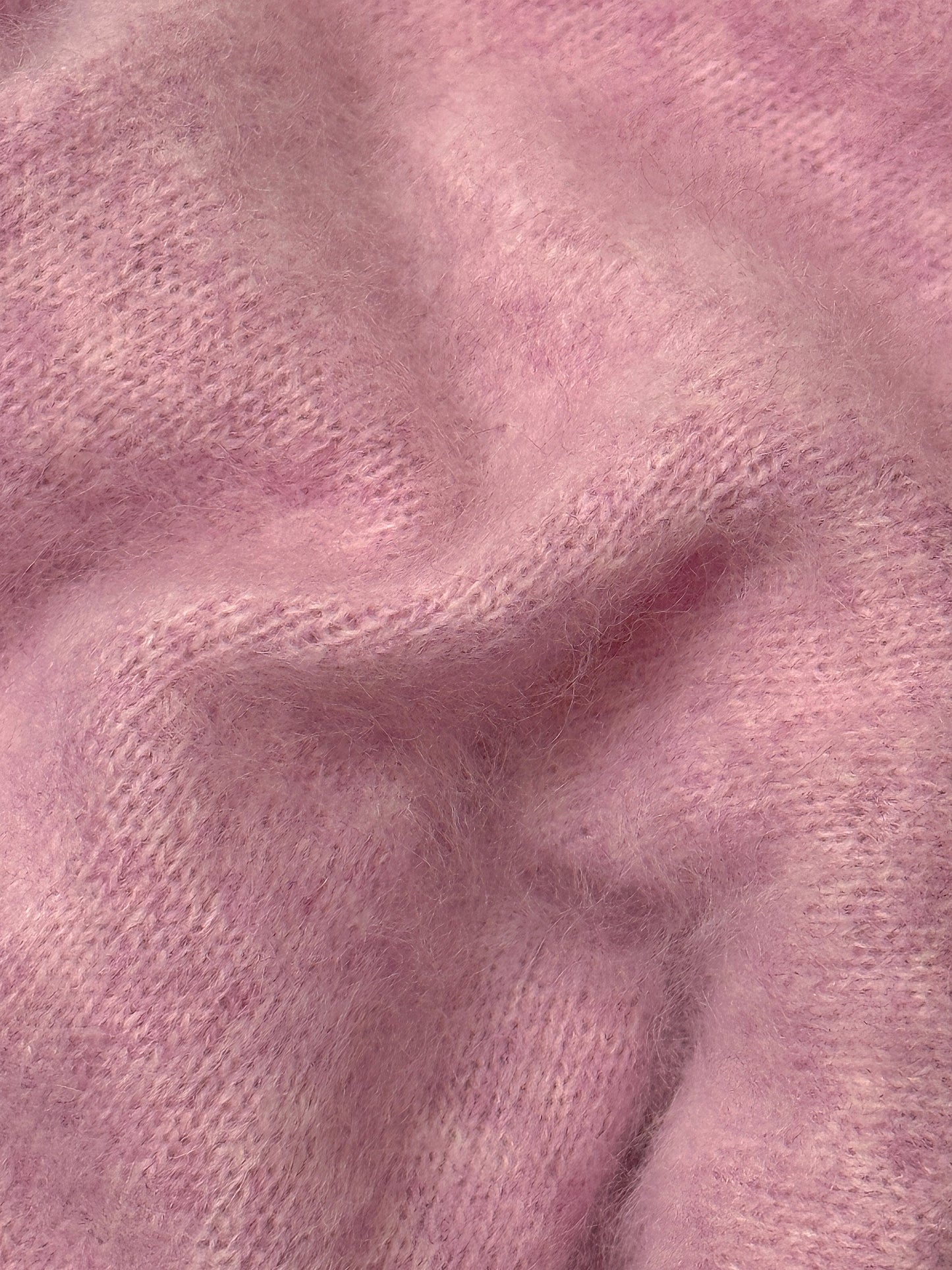 Brushed  87.7% Wool, 6.6% Cashmere, 5.7% Silk Crew-Neck Jumper