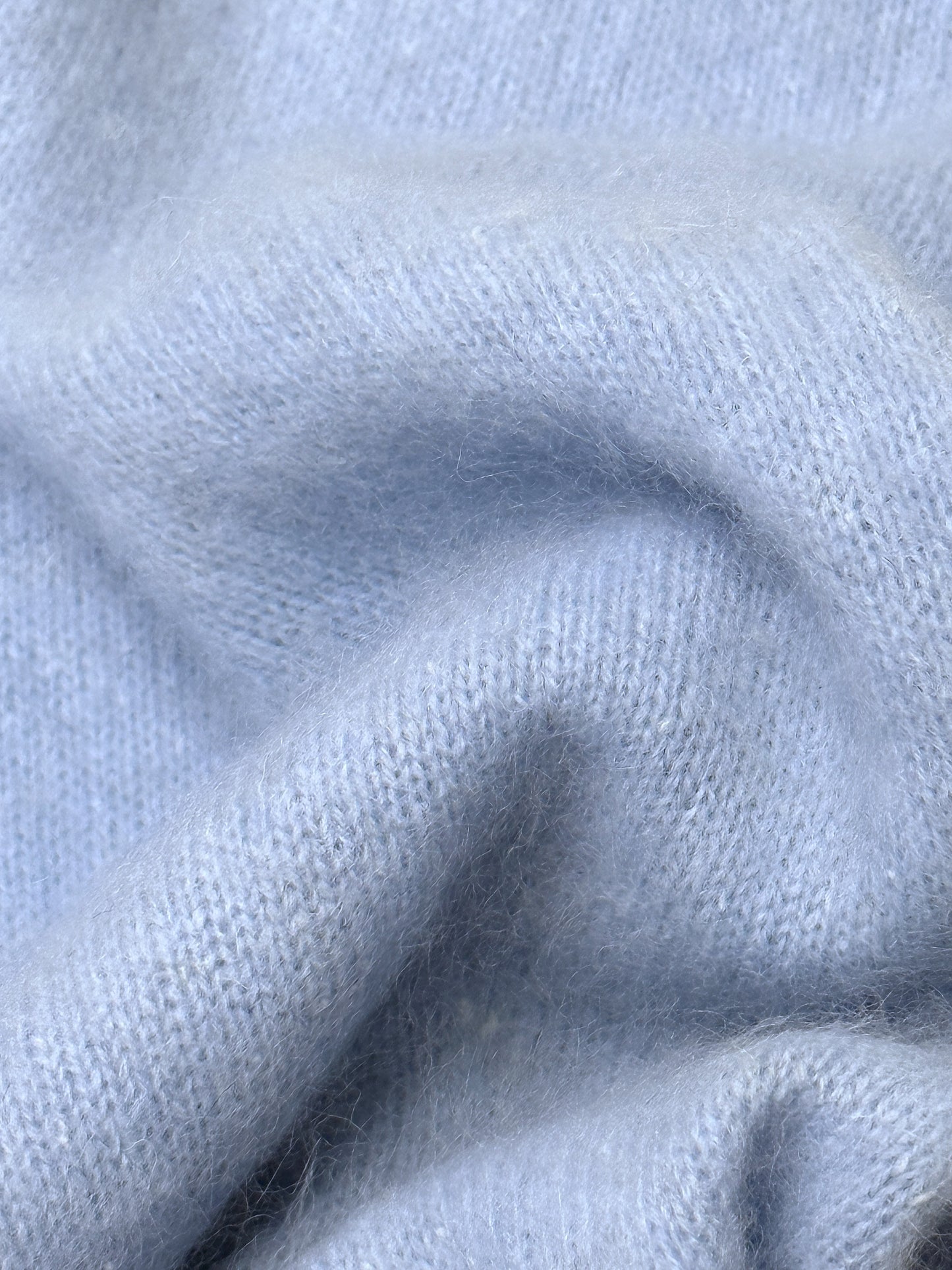 Brushed  87.7% Wool, 6.6% Cashmere, 5.7% Silk Crew-Neck Jumper