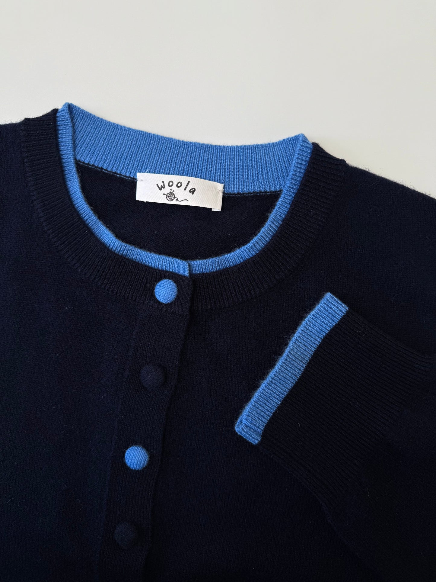 Colour-Pop 100% Australian Merino Wool Cardigan