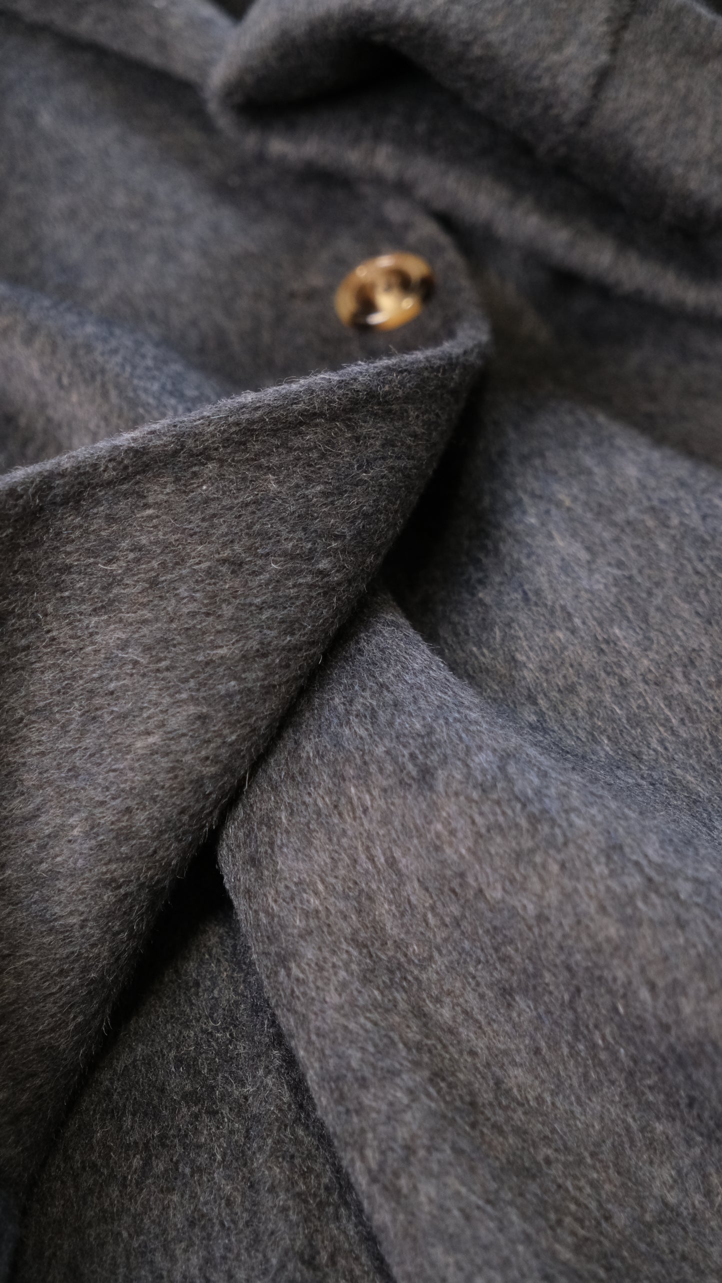 100% Wool Double Breasted Grey Coat Unisex, Oversized Long Tailored Winter Overcoat