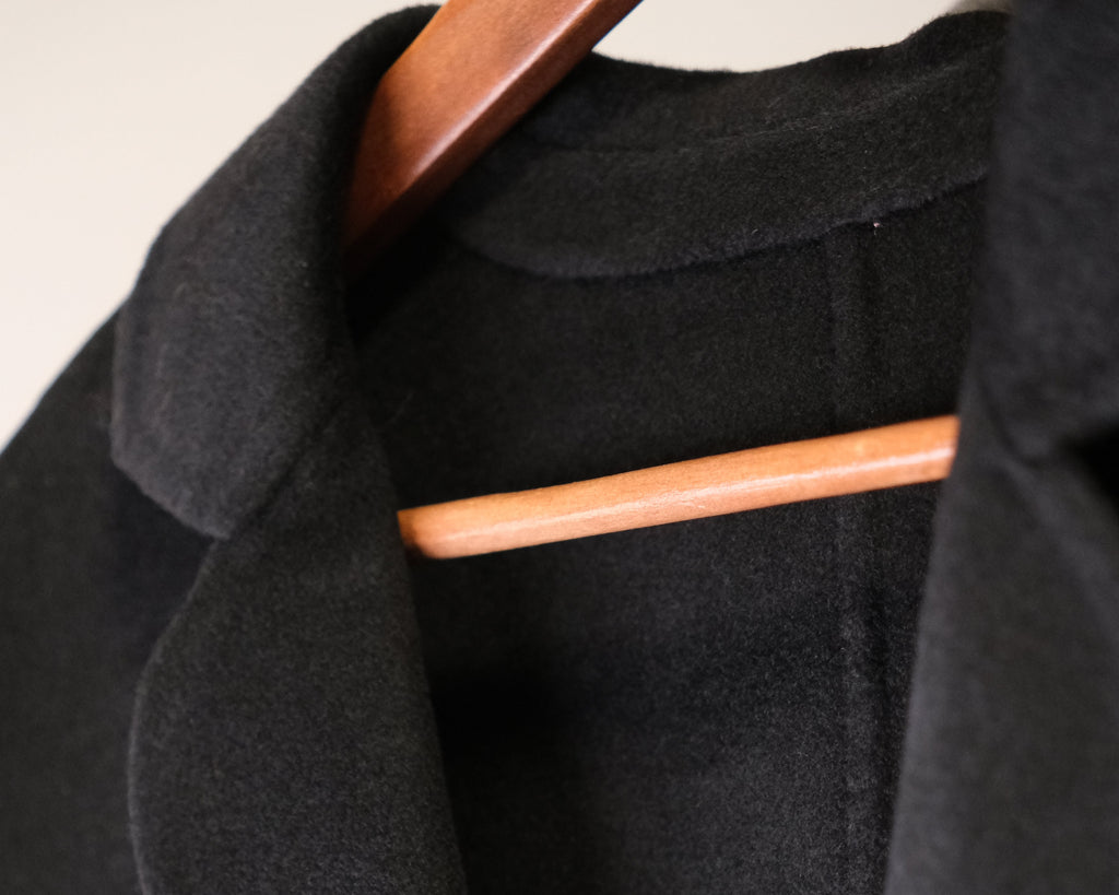 Oversized Wool blazer, Minimalist Boxy Jacket, Relaxed Fit Outerwear