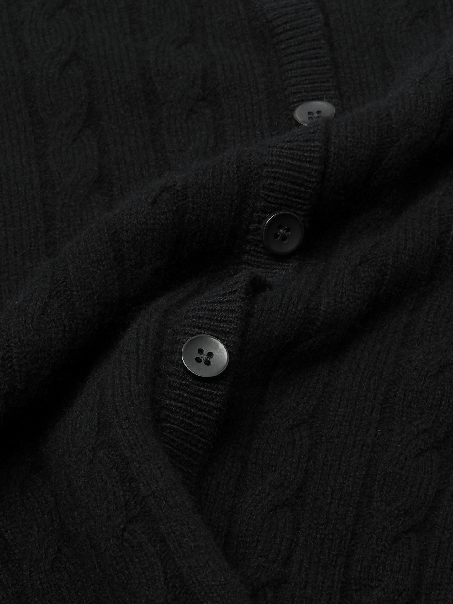 100% Australian Merino Wool Faux-Layered Cable-Knit Top